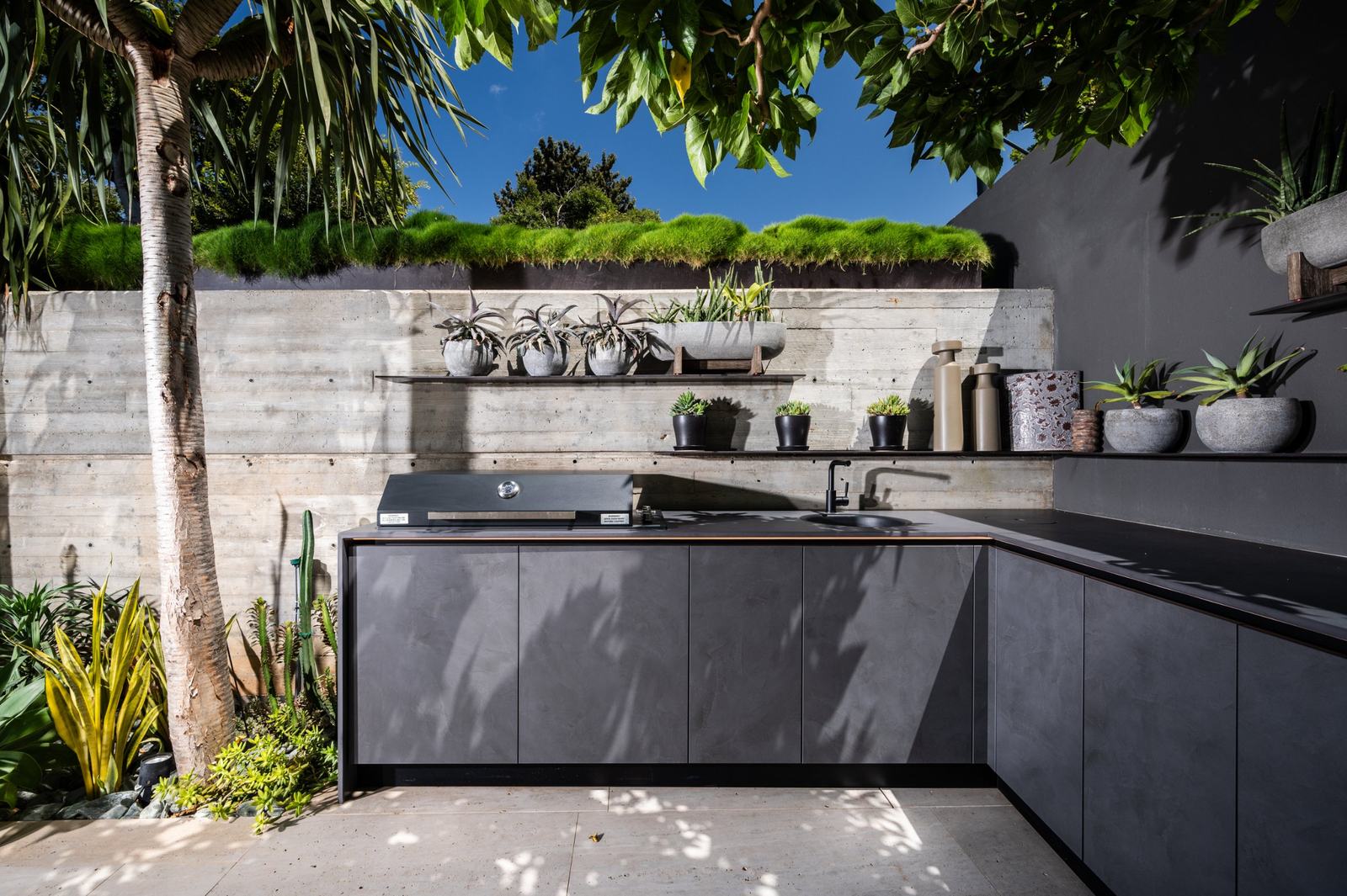 Outdoor kitchens and aerials, photographed by Re-Capture