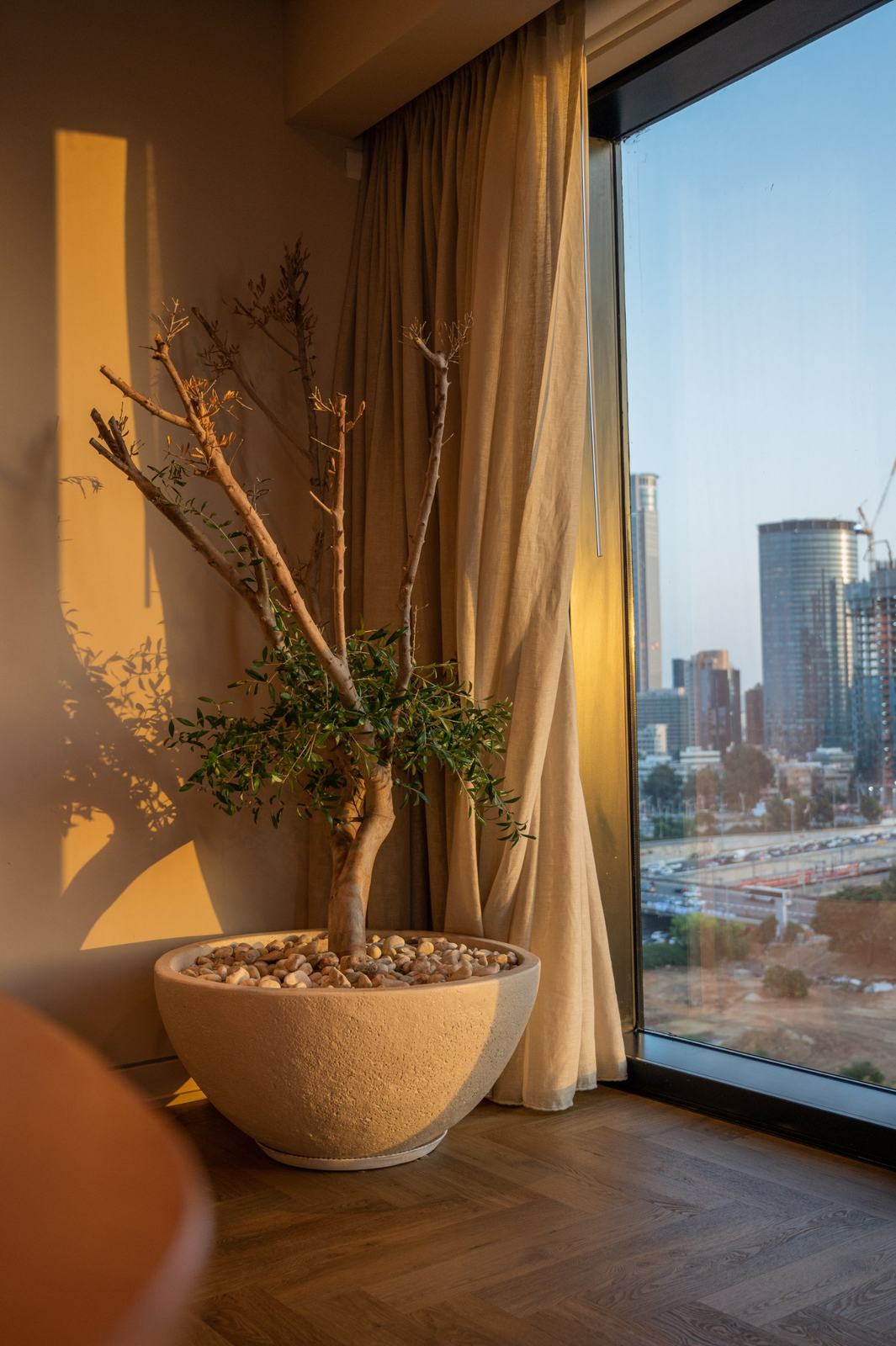 City apartment at golden hour, photographed by Re-Capture